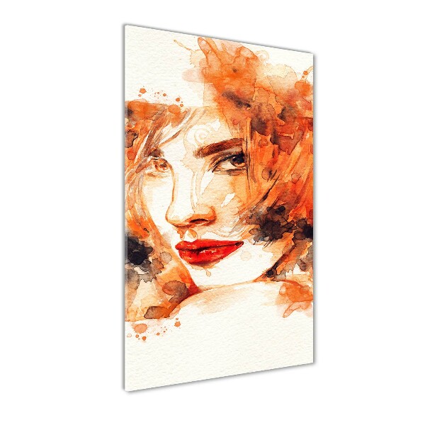 Wall art acrylic Abstraction woman