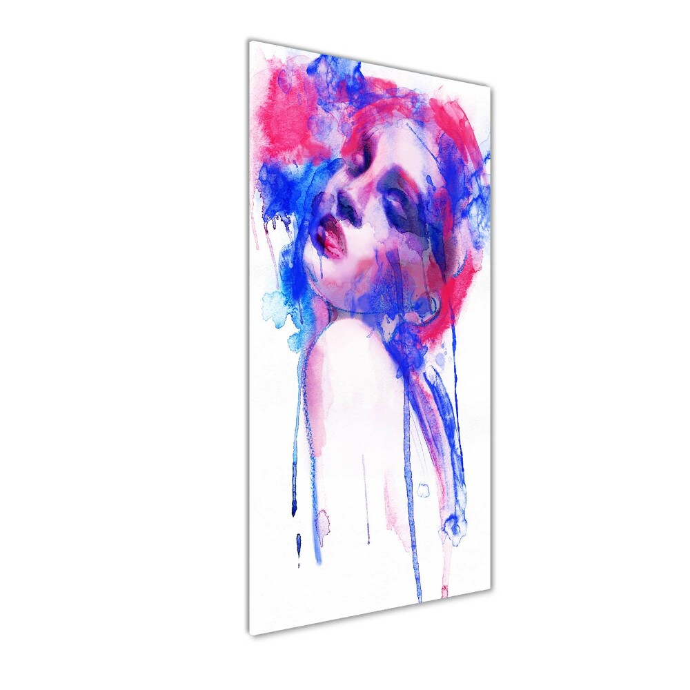 Wall art acrylic Abstraction woman