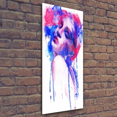 Wall art acrylic Abstraction woman