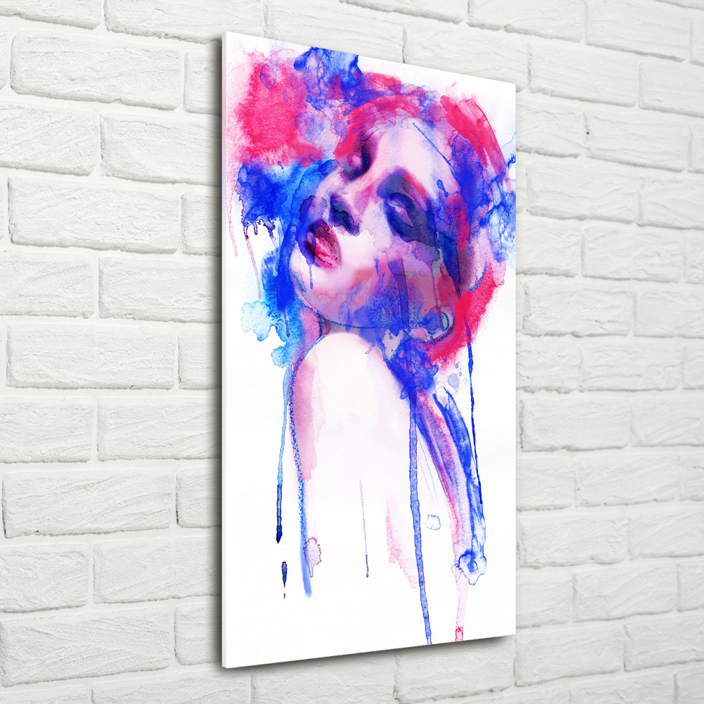 Wall art acrylic Abstraction woman