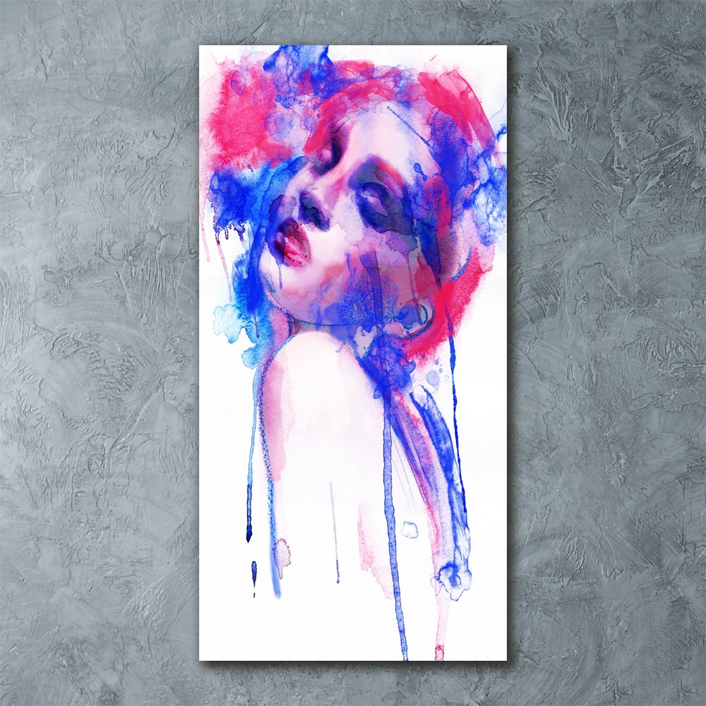 Wall art acrylic Abstraction woman