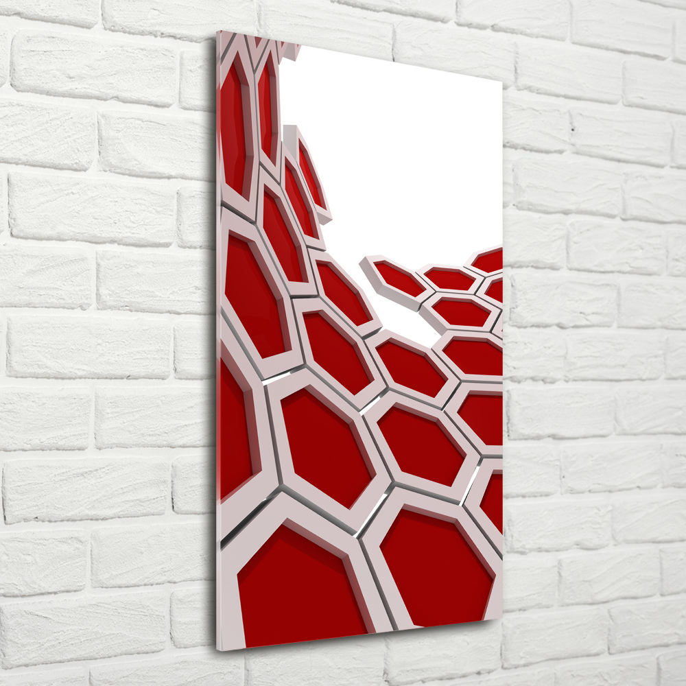 Acrylic wall art 3D abstraction