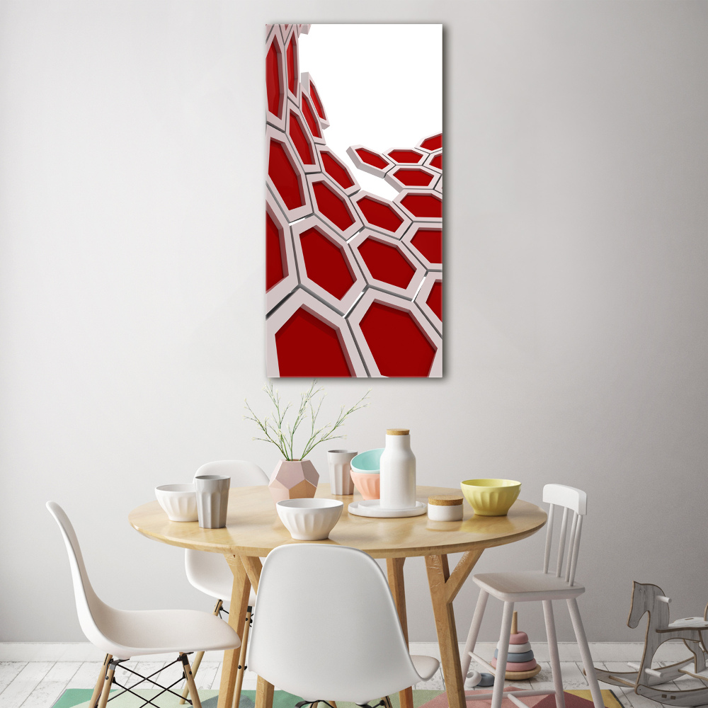 Acrylic wall art 3D abstraction