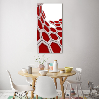 Acrylic wall art 3D abstraction