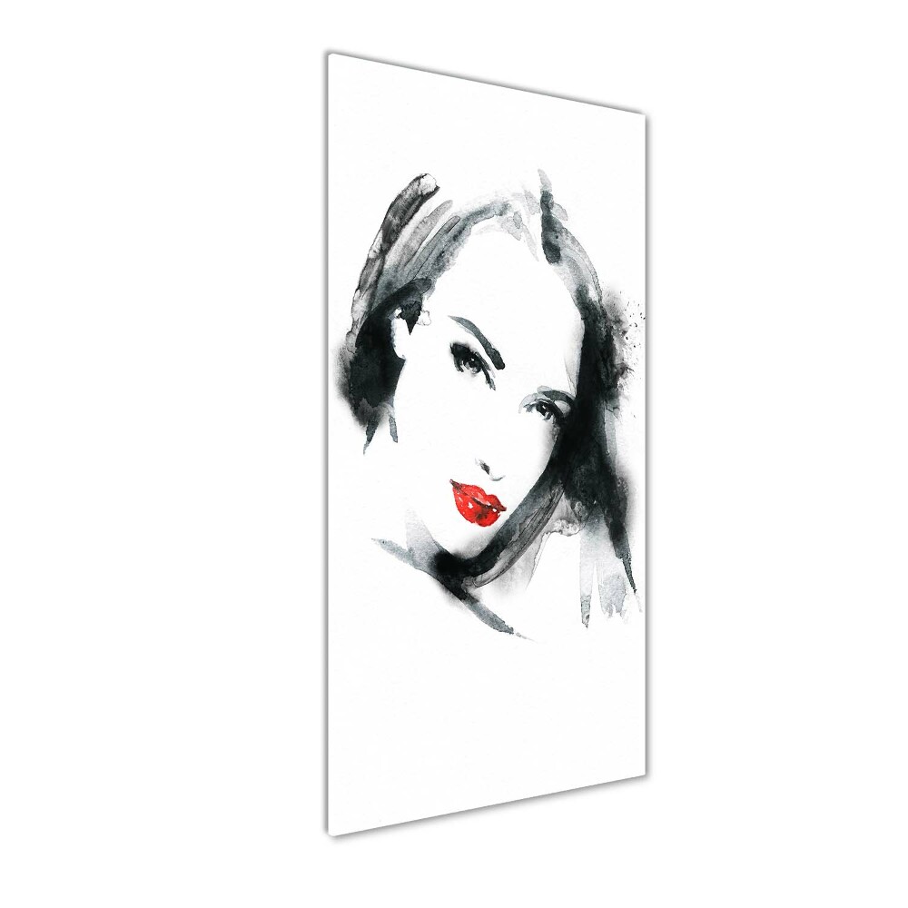 Wall art acrylic Portrait of a woman