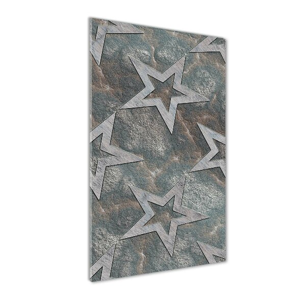 Print on acrylic Stone stars