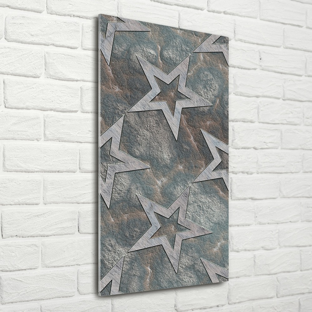 Print on acrylic Stone stars