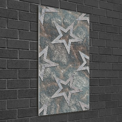 Print on acrylic Stone stars