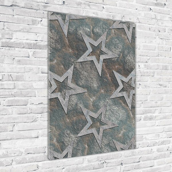 Print on acrylic Stone stars