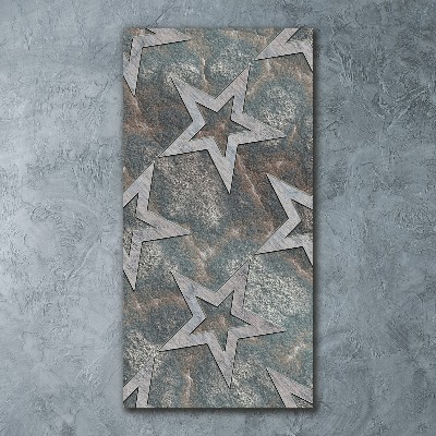 Print on acrylic Stone stars