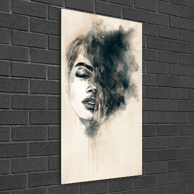 Print on acrylic Abstraction woman