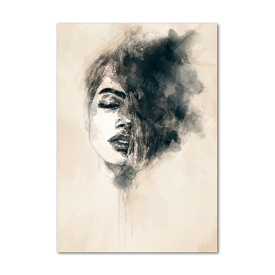 Print on acrylic Abstraction woman