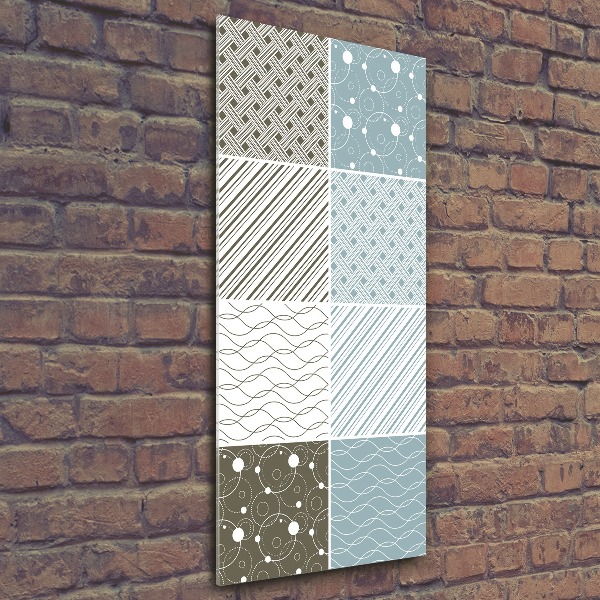 Print on acrylic Geometric patterns