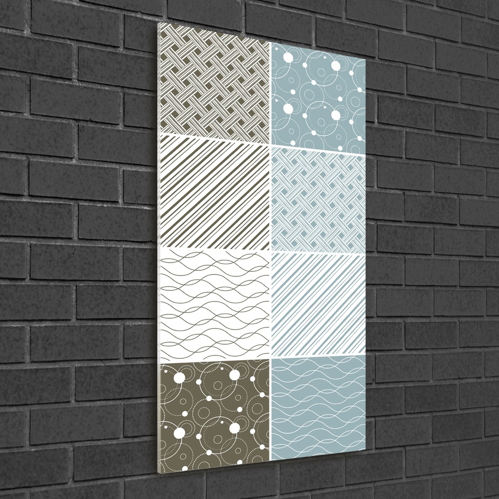 Print on acrylic Geometric patterns