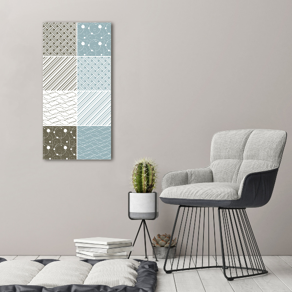 Print on acrylic Geometric patterns