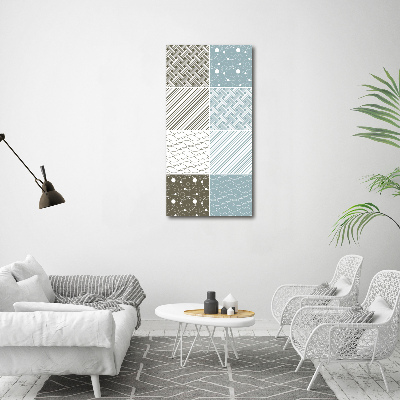 Print on acrylic Geometric patterns