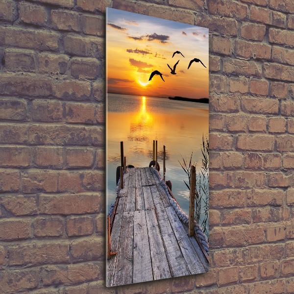 Print on acrylic Wooden pier