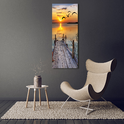 Print on acrylic Wooden pier