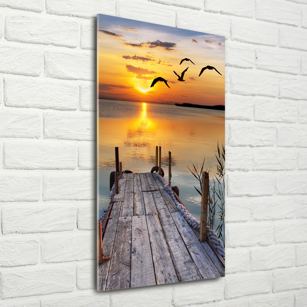 Print on acrylic Wooden pier