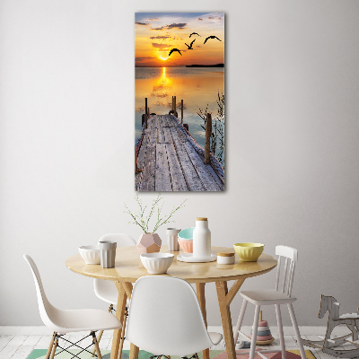 Print on acrylic Wooden pier