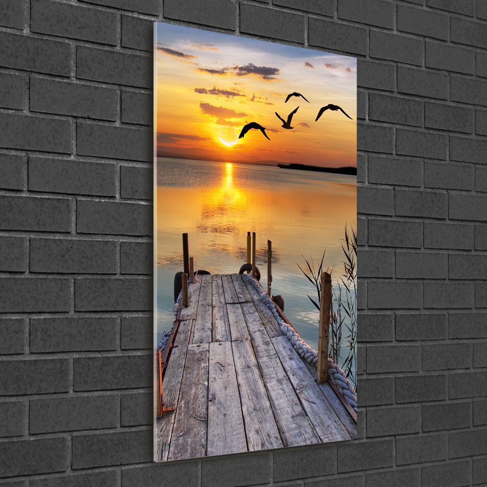 Print on acrylic Wooden pier