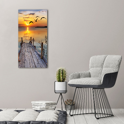 Print on acrylic Wooden pier