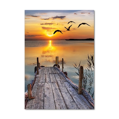 Print on acrylic Wooden pier