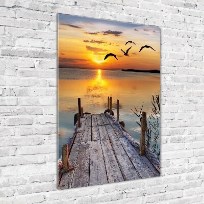 Print on acrylic Wooden pier