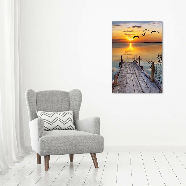 Print on acrylic Wooden pier