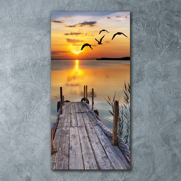 Print on acrylic Wooden pier