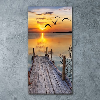 Print on acrylic Wooden pier