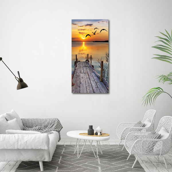 Print on acrylic Wooden pier