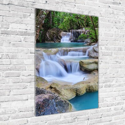 Print on acrylic Thailand waterfall