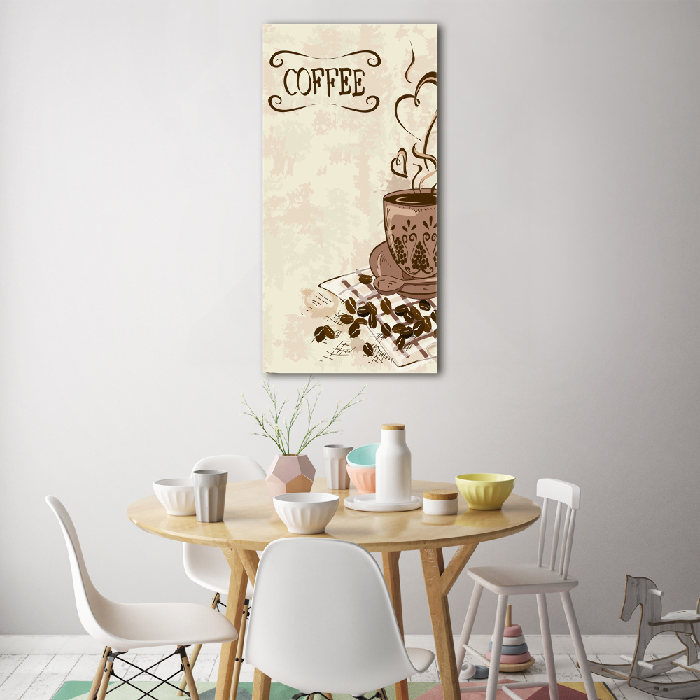 Print on acrylic Aromatic coffee