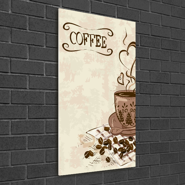 Print on acrylic Aromatic coffee