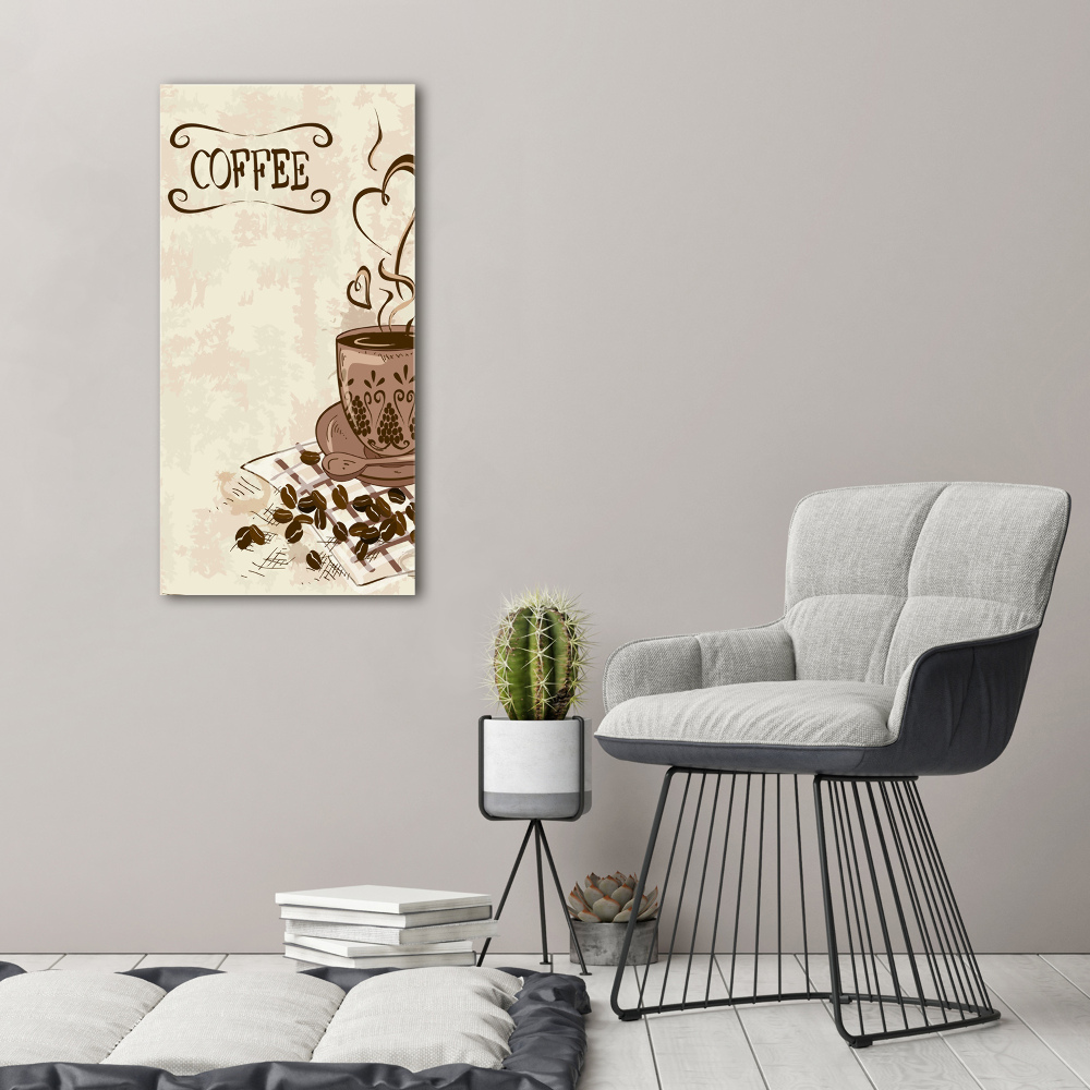 Print on acrylic Aromatic coffee