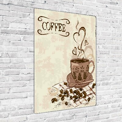 Print on acrylic Aromatic coffee