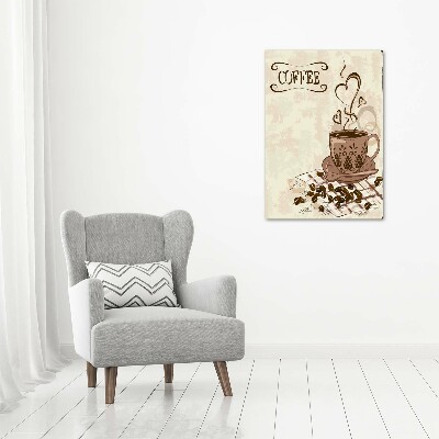 Print on acrylic Aromatic coffee