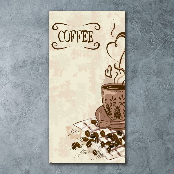 Print on acrylic Aromatic coffee