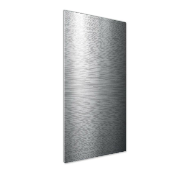 Acrylic glass print Metal background