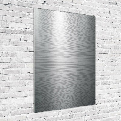 Acrylic glass print Metal background