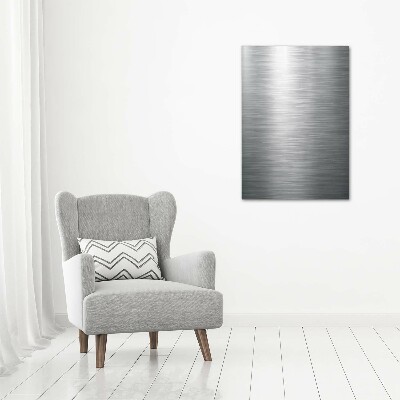 Acrylic glass print Metal background