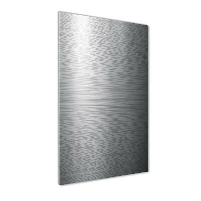 Acrylic glass print Metal background