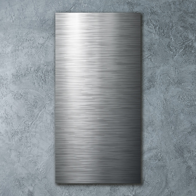 Acrylic glass print Metal background