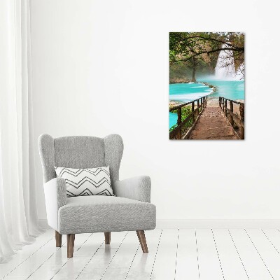 Print on acrylic Mexico waterfall