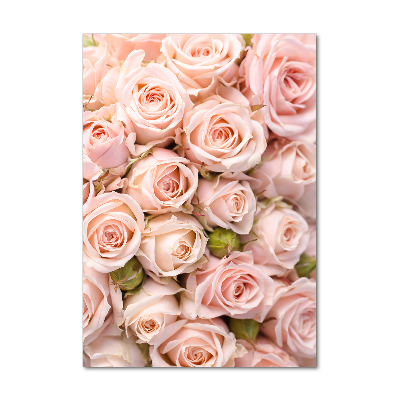 Acrylic glass print Bouquet of roses