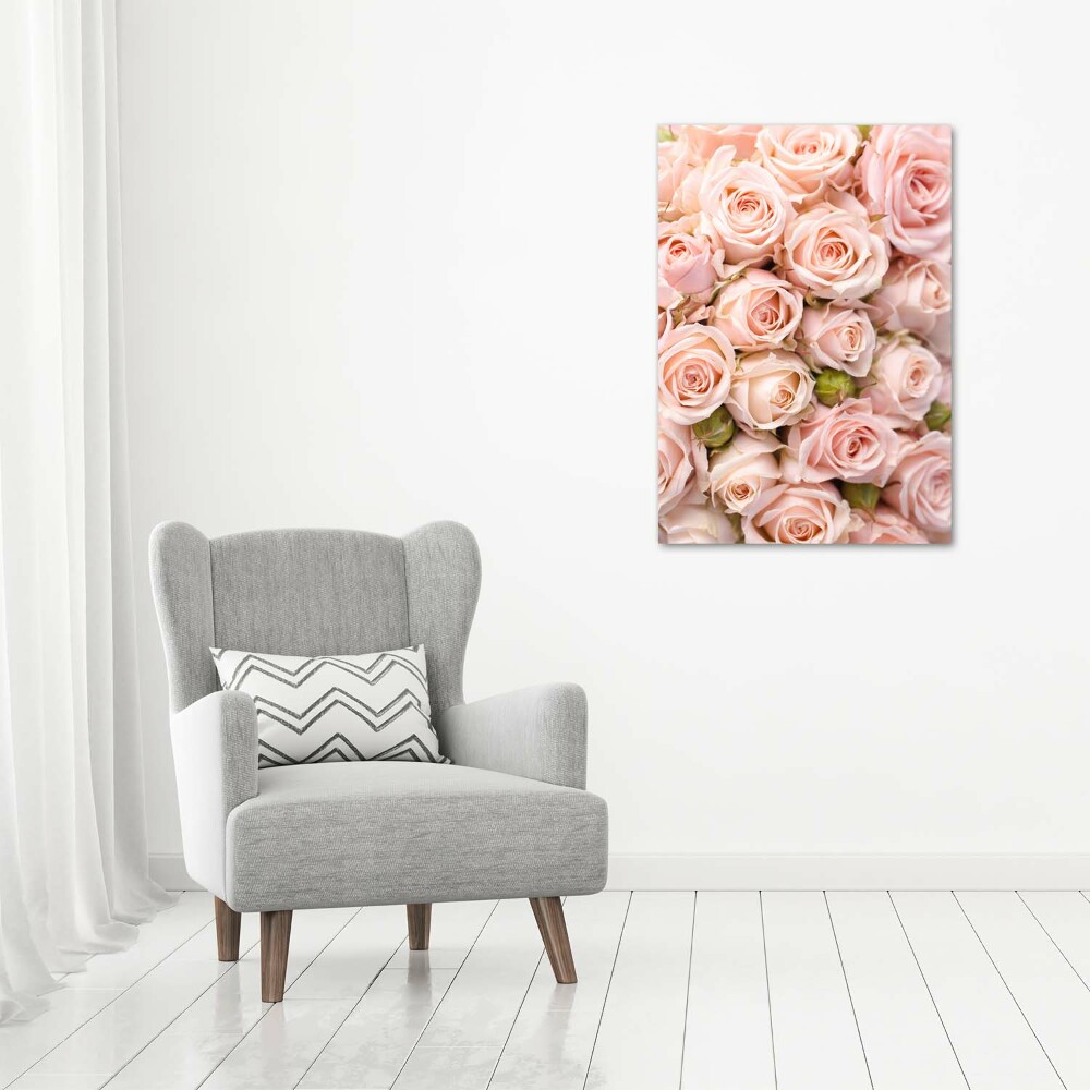 Acrylic glass print Bouquet of roses