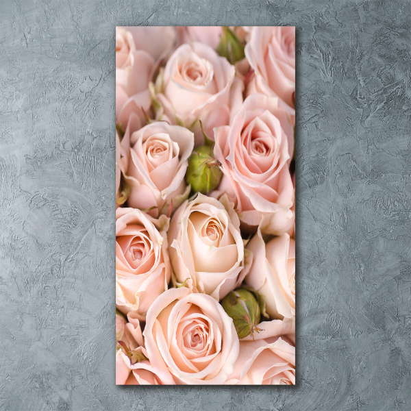 Acrylic glass print Bouquet of roses