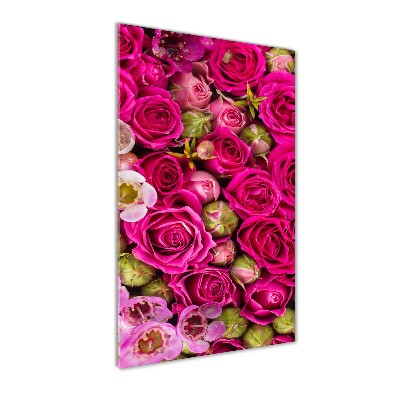 Acrylic glass print Bouquet of flowers