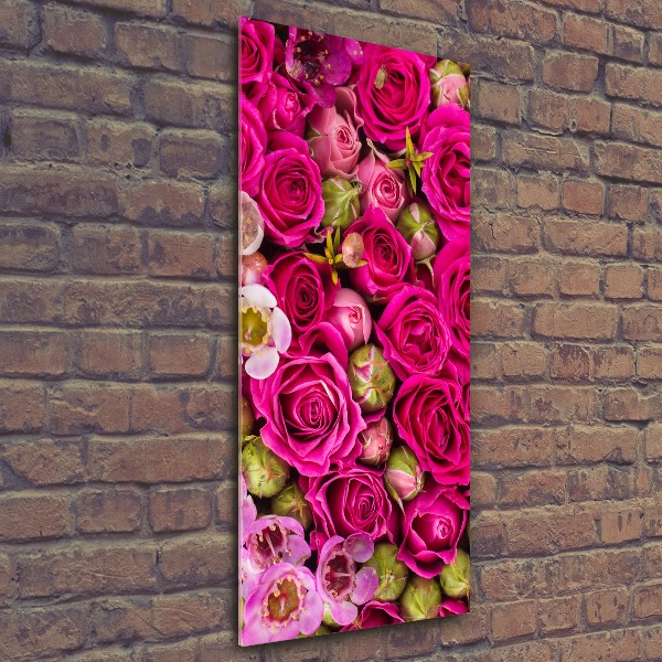 Acrylic glass print Bouquet of flowers